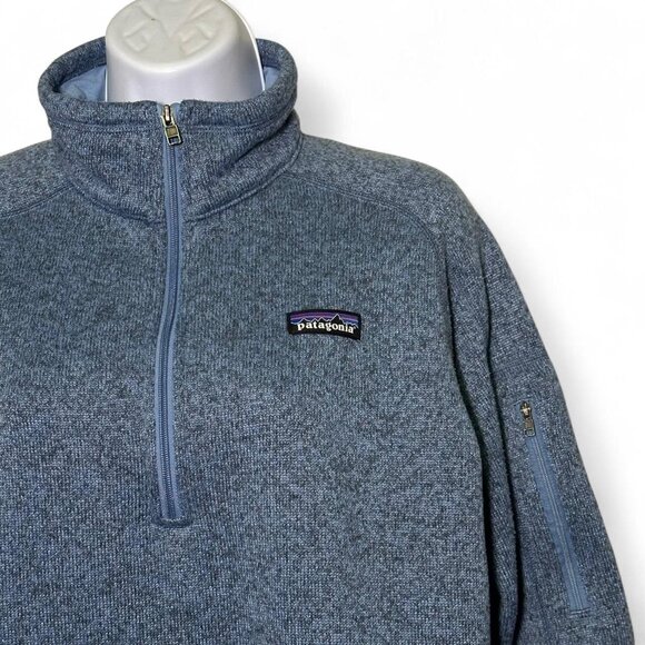 Patagonia Better Sweater 1/4-Zip in Woolly Blue XL - Picture 5 of 6